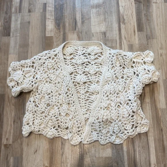 Crocheted Cardigan - Picture 2 of 5